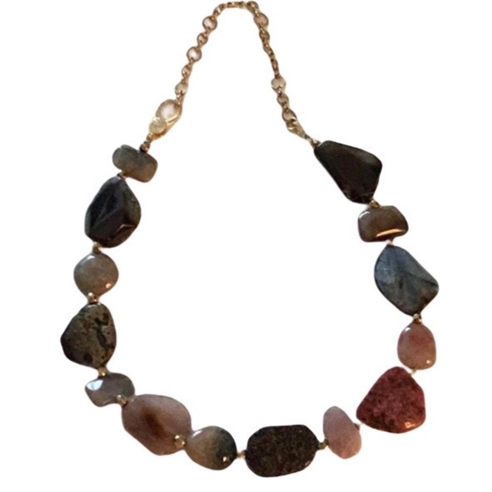 Semi Precious Stone Necklace
